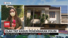 VIDEO: Hari Ke-Empat Olah TKP Insiden Baku Tembak Polisi