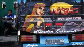 Lukisan Truk, Ekspresi Seni yang Terpendam dari Balik Kemudi