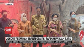 VIDEO: Jokowi Resmikan Transformasi Sarinah Wajah Baru