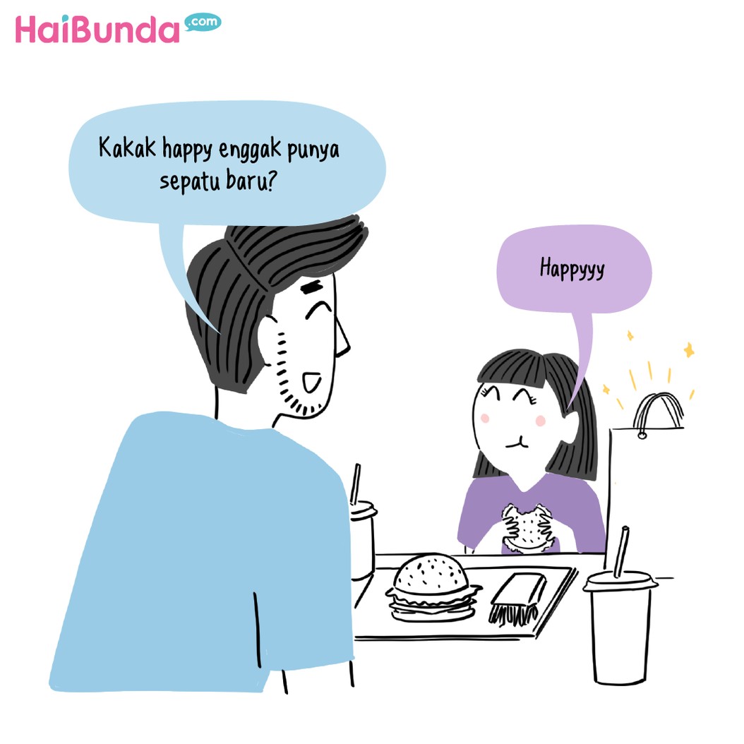 Komik Sepatu Baru Kakak