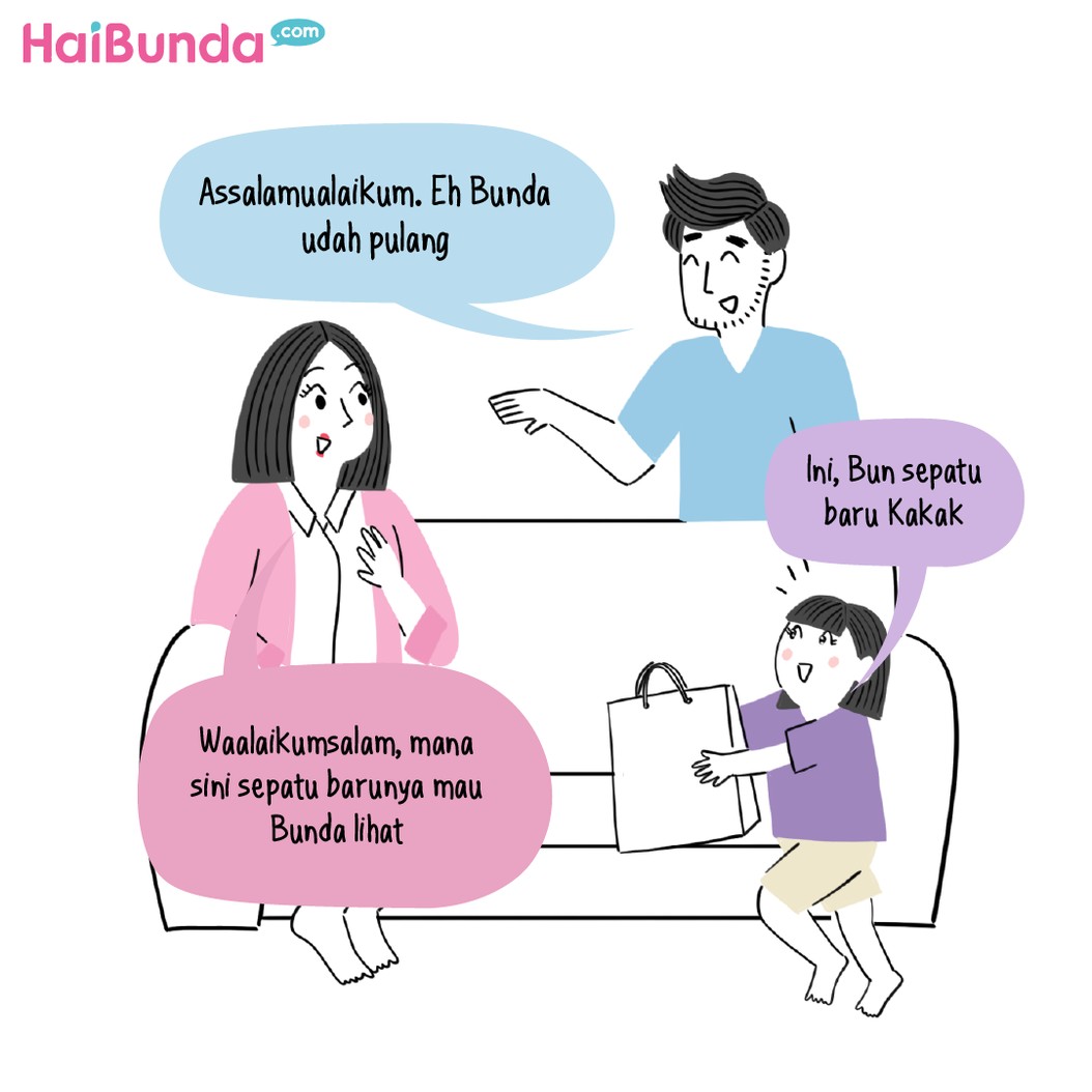 Komik Sepatu Baru Kakak