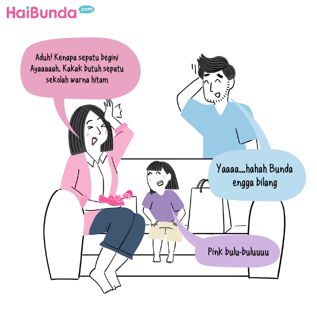 Komik Sepatu Baru Kakak