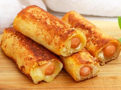 Resep Sandwich Gulung Sosis Keju yang Cocok Buat Bekal Sekolah