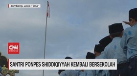 VIDEO: Santri Ponpes Shiddiqiyah Kembali Bersekolah