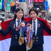 Kisah Kakak-Beradik Genius Matematika Indonesia, Raih Total 85 Medali Olimpiade Internasional & Kibarkan Merah Putih di New York!