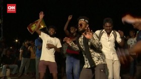 VIDEO: Momen Rakyat  Berpesta Rayakan Presiden Sri Lanka Mundur