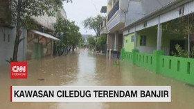 VIDEO: Banjir Rendam Ratusan Rumah di Tangerang