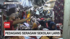 VIDEO: Pedagang Seragam Sekolah Laris