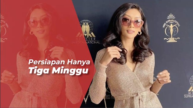 Adinda Cresheilla Sabet Gelar 3rd Runner Up Miss Supranational 2022