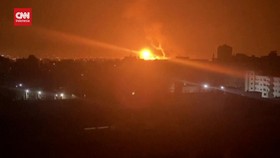 VIDEO: Israel Bombardir Gaza usai Kunjungan Biden ke Israel