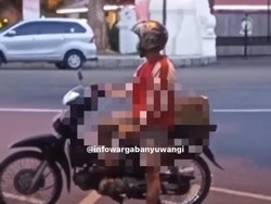 Viral Pria Misterius Onani di Depan Pendopo Banyuwangi