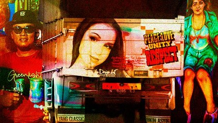 Tergelitik Lukisan Truk