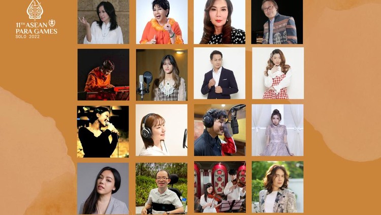 Penyanyi theme song Asean Para Games 2022 Asean Para Games 2022