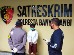 Pria Onani di Depan Pendopo Banyuwangi Jadi Tersangka