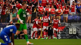 Hasil Pramusim: Jesus Cetak Gol, Arsenal Sikat Everton