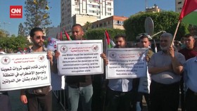 VIDEO: Warga Palestina Demo Tolak Kunjungan Biden ke Israel