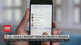 VIDEO: 20 Juli, Google & Whatsapp Terancam Diblokir di Indonesia