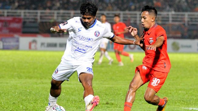 Borneo FC mempermalukan Persik Kediri 2-1 lewat borongan dua gol Matheus Pato pada laga Liga 1 2022/2023 di Stadion Brawijaya, Jumat (12/8).