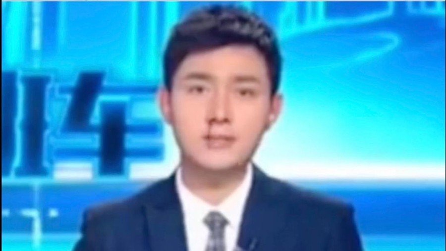 Huang Xinqi Viral lantaran membaca berita saat mimisan
