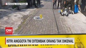 VIDEO: Istri Anggota TNI Ditembak Orang Tak Dikenal