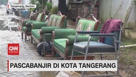 VIDEO: Pascabanjir di Kota Tangerang