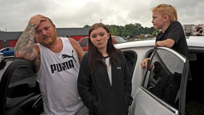 FOTO: Horor Penembakan di Mal Indiana AS