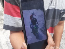 Pelaku Penembakan Istri Anggota TNI di Semarang Terekam CCTV