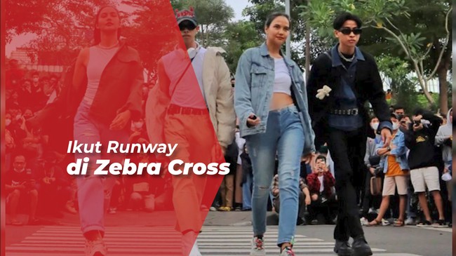 Keren Abis! Gaya Valerie dan Veronika Beraksi di Citayam Fashion Week