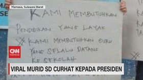 VIDEO: Viral Murid SD Curhat Kepada Presiden
