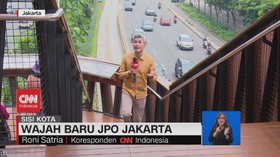 VIDEO: Wajah Baru Jembatan Penyeberangan Orang Jakarta