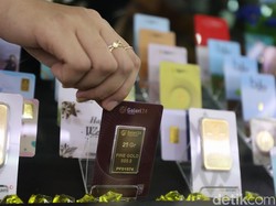 Harga Emas Tenggelam, Ini Rinciannya dari 1 Gram Hingga 1 Kg