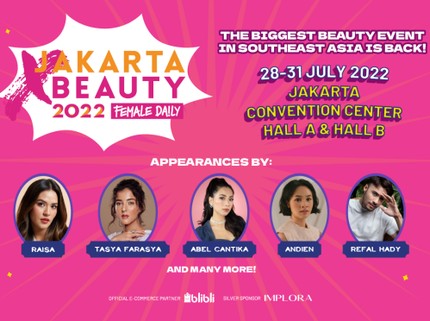 5 Seleb Meriahkan Jakarta x Beauty 2022 by Female Daily, Raisa hingga Refal Hady