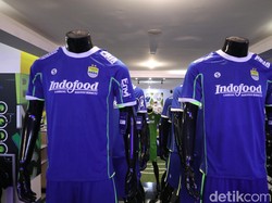 Mengintip Corak dan Motif Jersey Baru Persib Bandung