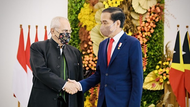Presiden Joko Widodo mendesak penyelesaian segera negosiasi perbatasan Indonesia dan Timor Leste saat bertemu dengan Presiden Jose Ramos Horta, Selasa (19/7).