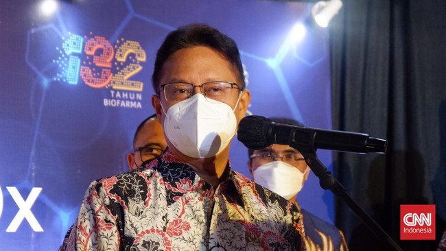 Menteri Kesehatan Budi Gunadi menilai tidak setimpal jika semua orang diberikan vaksin cacar monyet.