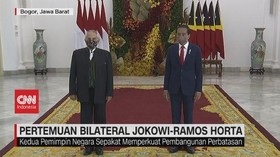 VIDEO: Pertemuan Bilateral Jokowi-Ramos Horta