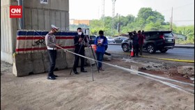 VIDEO: Polisi Kembali Gelar Olah TKP Kecelakaan Maut Di Cibubur