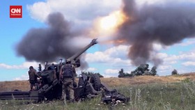 VIDEO: Serangan Arteleri Ukraina Gempur Rusia Di Wilayah Donbas