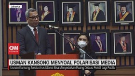 VIDEO: Usman Kansong Menyoal Polarisasi Media