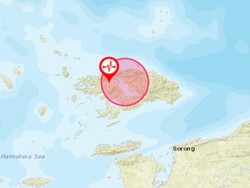 Gempa Terkini M 3,3 Guncang Raja Ampat Papua Barat Daya, Berpusat di Darat