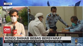 VIDEO: Bebas Bersyarat, Rizieq Shihab Rencana Adakan Syukuran