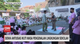 VIDEO: Siswa Antusias Ikuti Masa Pengenalan Lingkungan Sekolah