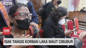 VIDEO: Isak Tangis Korban Laka Maut Cibubur