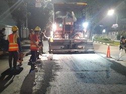 Perbaikan Permanen Jalan Bergelombang di Jatinegara Rampung