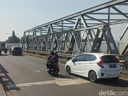 Ada Proyek Jembatan Wonokerto, Jalur Semarang-Demak Diberlakukan Contraflow