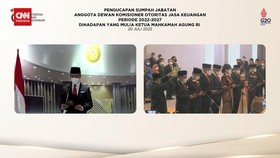VIDEO: MA Lantik Mahendra Siregar dan 9 Anggota DK OJK Baru
