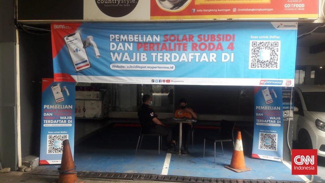 Transaksi BBM subsidi di Provinsi DKI Jakarta, Kota dan Kabupaten Bogor, serta Kota Depok wajib terdaftar MyPertamina mulai Kamis (25/5) ini.