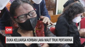 VIDEO: Duka Keluarga Korban Laka Maut Truk Pertamina