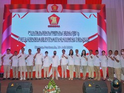 Gerindra Kukuhkan Pengurus Se-Sulut, Target Prabowo Menang Pilpres 2024