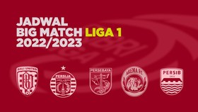 INFOGRAFIS: Jadwal Big Match Liga 1 2022/2023